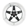 thumbnail image 4 of Weld 71MB-508A55A 5.5 in. S71 Forged Aluminum Black Anodized Wheels, 4 of 4