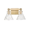 thumbnail image 4 of Millennium Lighting  Barlon 2/3/4 Light Vanity Fixture 2 Light - Vintage Brass, 4 of 5