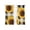 Multi, variant on Yellow Sunflower Sheer Curtains 63 Inch Length 2 Panels Set, White Black Checkered Retro Art Voile Window Treatment Rod Pocket Curtains Sheers Drapes for Bedroom/Living Room/Kitchen 52x"63"x2