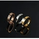 thumbnail image 4 of Love Friendship Ring 18K Gold Silver Rose Plated Cubic Zirconia Stainless Steel Promise Ring Wedding Band Jewelry Birthday Gifts for Women, 4 of 5