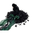 thumbnail image 2 of Dalxymotic Halloween Witch Hat, 18.1 Inch Bow Accent Hat, Halloween Decorations Indoor Outdoor, Fall Decor Spooky Season Hat, Witch Hat Gift for Women, Halloween Party, Home, Mantel, 2 of 6
