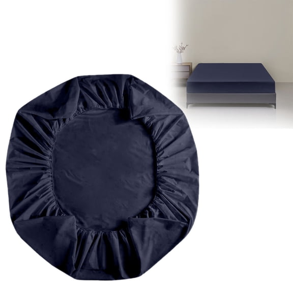 YOUMAI Solid Color Mattress Protector Breathable Bed Mattress Cover With Soft Brushed Fabric & TPU Membrane