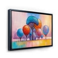 thumbnail image 3 of Designart 'Autumn Colorful Fantasy Trees II' Modern Framed Canvas Wall Art Print, 3 of 5