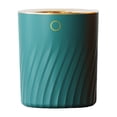 thumbnail image 1 of yingyy Mini Trash Can Tabletop Waste Bin Plastic Dresser Makeup Student Sundries Storage Litter Organizer Dustbin Dark Green, 1 of 6