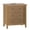 Teak, variant on Gacfiew Nightstand with 3 Drawers & Charging Station, Caramel