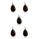 thumbnail image 2 of Guardurnaity Colgantes colgantes de piedra Natural, artesanías de bricolaje portátiles hechas a mano, dijes de joyería en forma de gota de agua, Tipo11 5piezas, 2 of 6