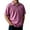 Pink, variant on Big and Tall Shirts for Men Casual T Shirts Lightweight Short Sleeve With Zipper For Outdoor And Everyday Wear Stylish Comfortable Everyday Men T Mens Big & Tall Large Workout 4XL