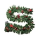 thumbnail image 3 of Guirnalda navideña,Guirnalda navideña decorativa Guirnalda navideña artificial,Adornos para árboles de Navidad Fiestas Guirnalda verde,Guirnalda navideña de frutos rojos para interior y, 3 of 8