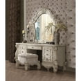 thumbnail image 3 of ACME Versailles Vanity Stool in Bone and White, 3 of 3