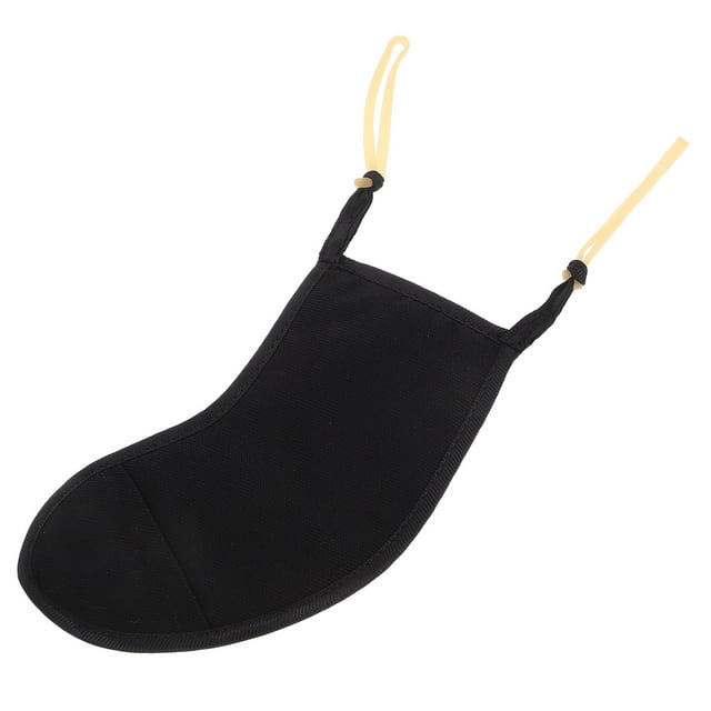 OULII Viola Shoulder Rest Cotton Black 1Pcs for Performance