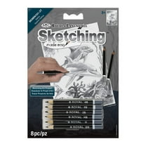 SKMIN-101 | Sketching Made Easy™ Dolphins 8pc 5" x 7" Sketching Art Project
