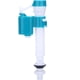 thumbnail image 1 of 1 pieza de válvula de llenado de inodoro ajustable, pieza de repuesto para inodoro de alto rendimiento, accesorios para tanque de agua de inodoro, válvula de entrada de inodoro, botón doble para inodoro Sincero Electrónica, 1 of 5