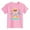 Pink, variant on Little Girls Summer Printed T-Shirt Casual Short Sleeve Top Summer T-Shirts Orange,5-6T Kids Graphic Tees