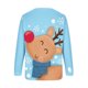thumbnail image 5 of Pntutb Mujeres Manga Larga Camisas Casuales Impresión de Navidad Cuello Redondo Pullover Sudadera Túnica tops Pntutb Pntutb-690, 5 of 6