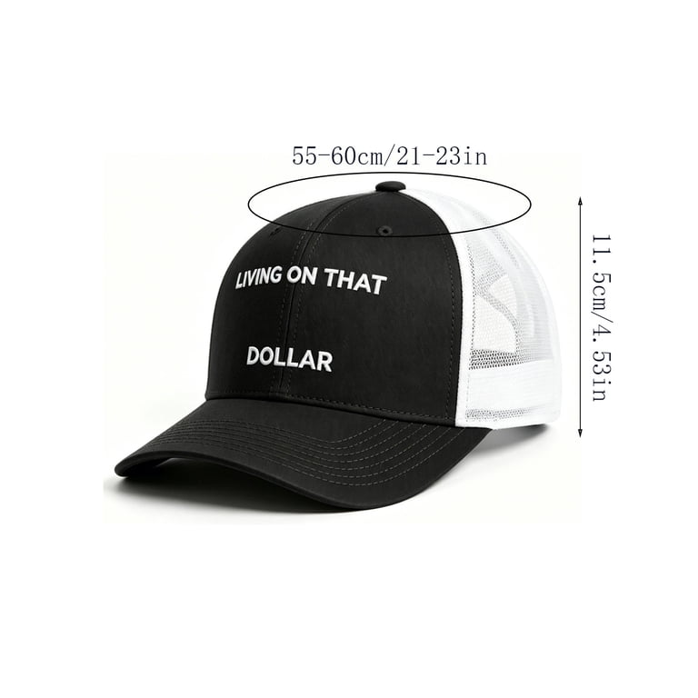 Trucker Hat Mesh Back Snapback Baseball Cap Adjustable Unisex Trucker Hat Mesh Baseball Cap Snapback Adjustable Blank  main image 3