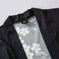 thumbnail image 5 of Shirts For Women Japanese Anime Kimono Unisex Shirts Long Sleeve Casual Blouse With Floral Print Pockets Casual Tee Tops, 5 of 9