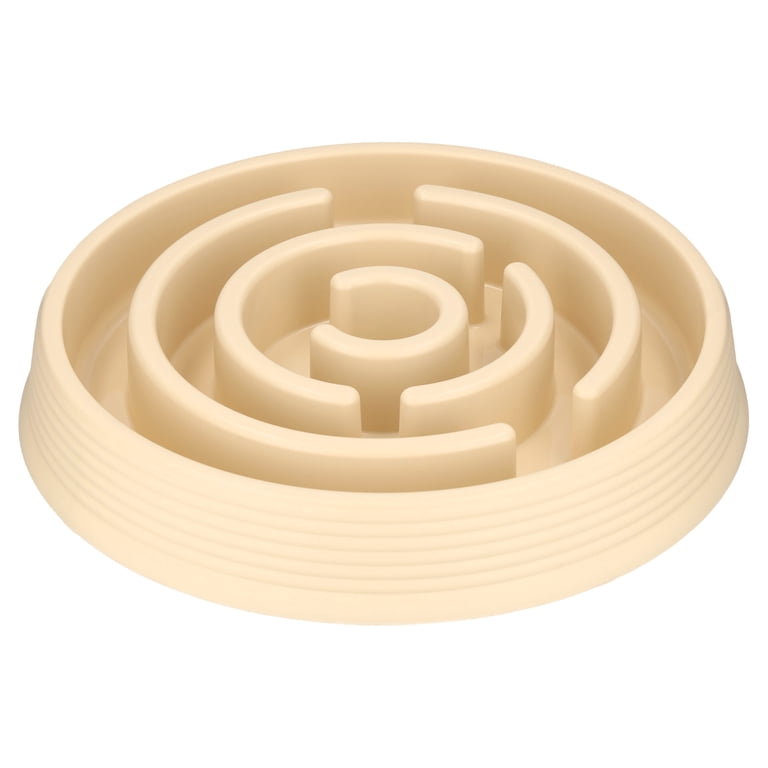 Vibrant Life 3.2-Cup Silicone Slow Pet Feeder, Beige photo 1