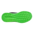 thumbnail image 6 of SINOSKY Kids Boys and Girl Running Shoes Comfortable Fashion Light Weight Slip on Cushion,Black Green Color, Sizes 1, 6 of 7