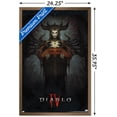 thumbnail image 3 of Diablo 4 - Lilith Key Art Wall Poster, 22.375" x 34" Framed, 3 of 4