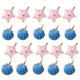 thumbnail image 1 of 20 colgantes de aleación de colores para hacer joyas, accesorios para collares y pulseras (vieira, estrella de mar)., 1 of 6