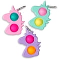 thumbnail image 2 of CPDD OMG Pop Fidgety Bubble Fidget Toy Stress Relief Anxiety Boredom Keychain (Unicorn Mega), 2 of 2