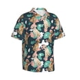 thumbnail image 2 of Balery Labrador Retriever Dog Print Men's Hawaiian Shirts Short Sleeve Beach Shirt Relaxed Fit Vacation Button Down Shirts-X-Large, 2 of 9