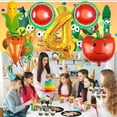 thumbnail image 5 of VeggieTales in the House Party Supplies Decor 4th Kit Balloons Birthday Cake Topper Banner Backdrop Decorations, 5 of 6