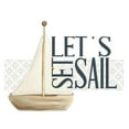 thumbnail image 3 of Allen, Kimberly 12x12 Black Modern Framed Museum Art Print Titled - Sea Air 3, 3 of 5