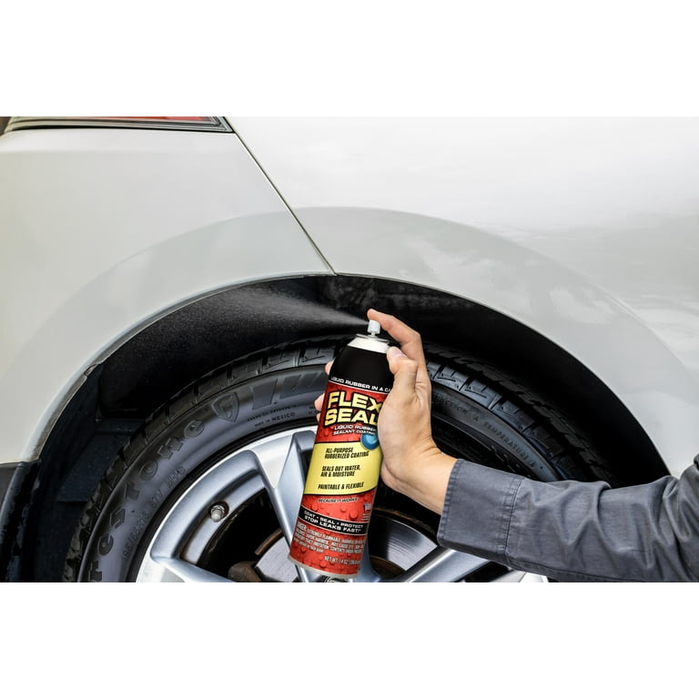 Flex Seal Automotive Aerosol Liquid Rubber Sealant Coating 14 oz Black Walmart