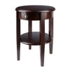 Winsome Wood Concord Accent, End Table, Walnut Finish
