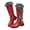 Red, variant on UngA Women Fashion Winter Boots Mid-Calf Warm Plush Lining Snow Boots for Women Red,Size 7.5