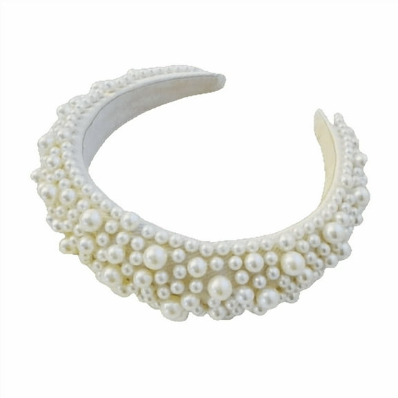 Ellison Young Princess Pearls Statement Headband
