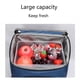 thumbnail image 4 of Naiovety Bolsa de almuerzo aislada Correas ajustables Contenedor térmico Capacidad de fugas de comida resistente a desgarros Picnic Camping Kits de desorden para acampar Verde, 4 of 6
