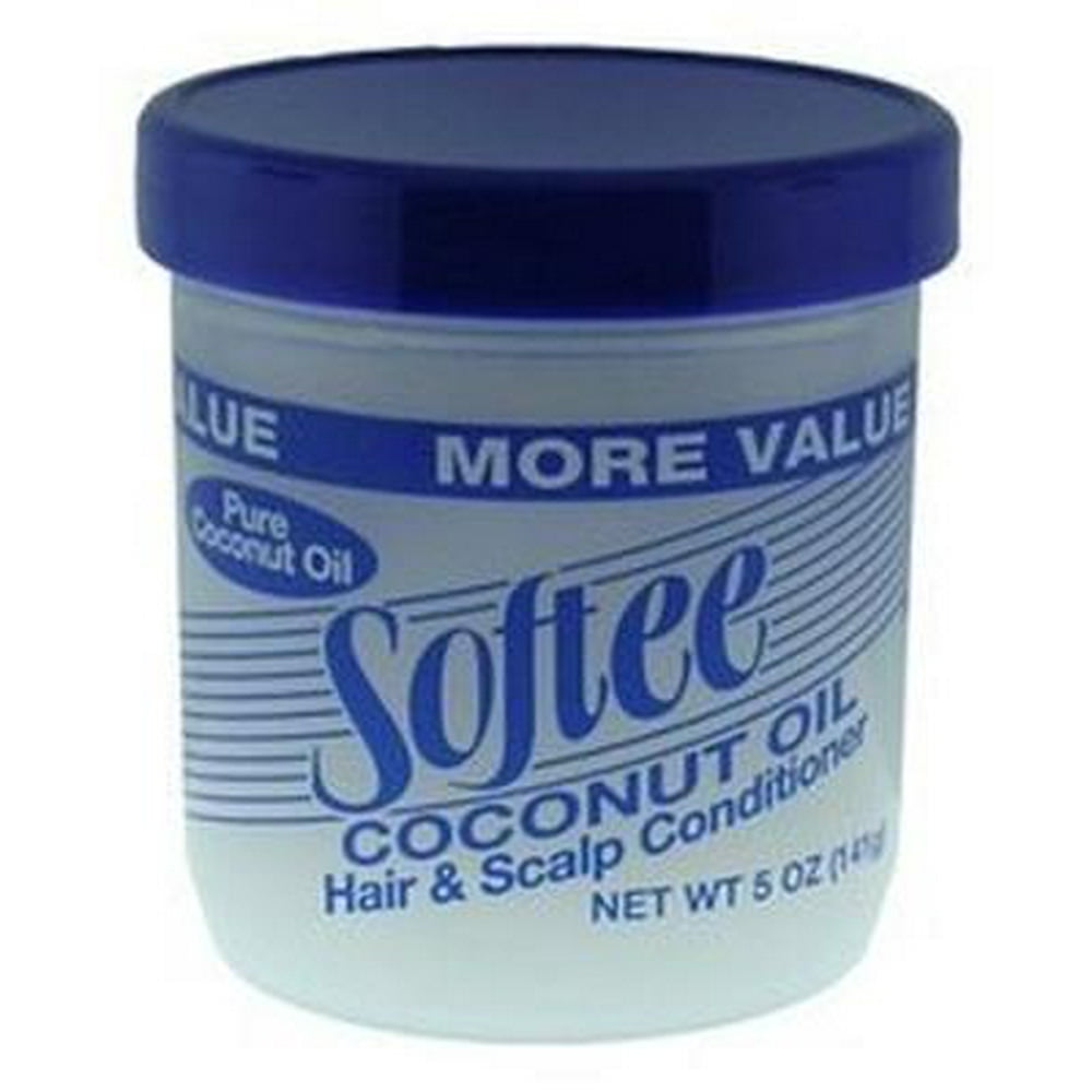 Softee Coconut Oil Hair & Scalp Conditioner 5 oz - Walmart.com ...