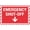 Warning Sign 3, variant on Emergency Stop Button Symbol Sign - 8"x12" Tin Sign for Garden Yard Wall Decor, Factory, Machinery, Emergency Stop, Safety Alert