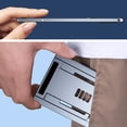 thumbnail image 3 of Ultra-Thin Foldable Phone Tablet Stand ABS Material Triangle Stable Universal Compatibility 4-11Inch Portable Home Office Travel Desktop Holder, 3 of 8