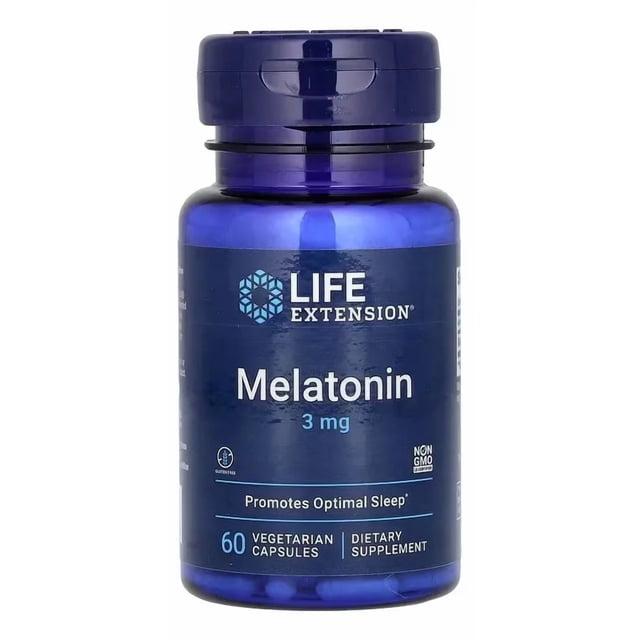 LIFE EXTENSION | MEL 3mg | 60 cápsulas