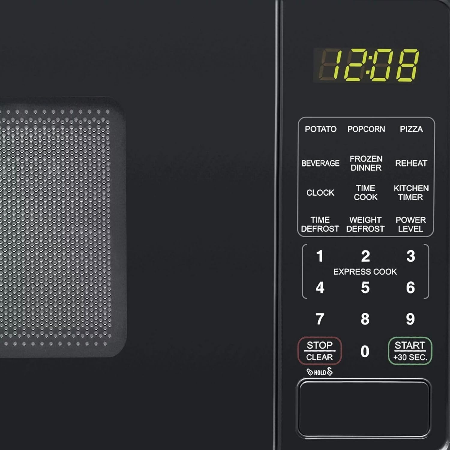 WM  0.7 Cu ft Countertop Microwave Oven, 700 Watts, Red, New