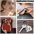 thumbnail image 5 of 2 Sets Cute Cat Stitch Markers 7 Styles Alloy Enamel Removable Crochet Stitch Marker Charms with Lobster Claw Clasps, 5 of 5