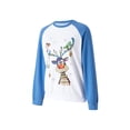 thumbnail image 3 of VISgogo Mujer Primavera Otoño Casual Pullover Manga Larga O Cuello Deer Print Patchwork Sudadera VISgogo moda, 3 of 9