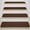 Brown, variant on Stair Treads for Wooden Steps Indoor, 15 Pack 8" X 30" Non Slip Carpet Stair Treads with Reusable Adhesive for Kids Elders and Dogs, Surface Polyester TPR Backing Stair Runner Rugs, Beige