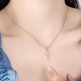 thumbnail image 2 of Women With Cross Pendant Classic With Diamond In 925 Sterling Silver(without Chain), 2 of 5