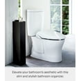 thumbnail image 3 of Yamazaki Home Bathroom Organizer, Black, Steel, No Assembly, 3 of 7