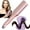 Pink, variant on Curling Iron for Wavy Hair, French Egg Roll Curling Iron with Ceramic Coated Barrel, 5 Temperature Settings, Heat Resistant Handle for Big Waves