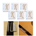 thumbnail image 4 of 6x Retenedor de Cuerdas de Guitarra, Guía de Cuerdas, Brida de Acorde de Tres Esquinas para Guitarra Clásica blanco, 4 of 9