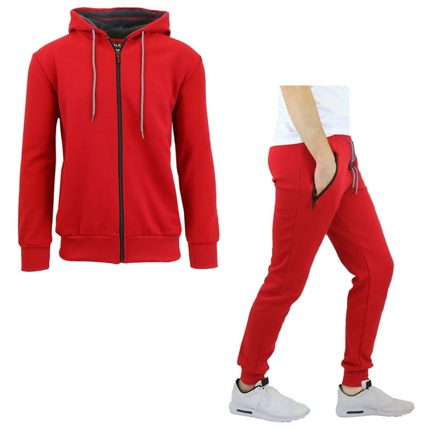 grey hoodie jogger set