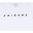 thumbnail image 3 of FRIENDS Sitcom TV Series Womens' Show Logo Hi-Lo Juniors T-Shirt (XS), 3 of 3