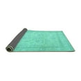 thumbnail image 2 of Ahgly Company Indoor Rectangle Persian Turquoise Blue Traditional Area Rugs, 6' x 9', 2 of 4
