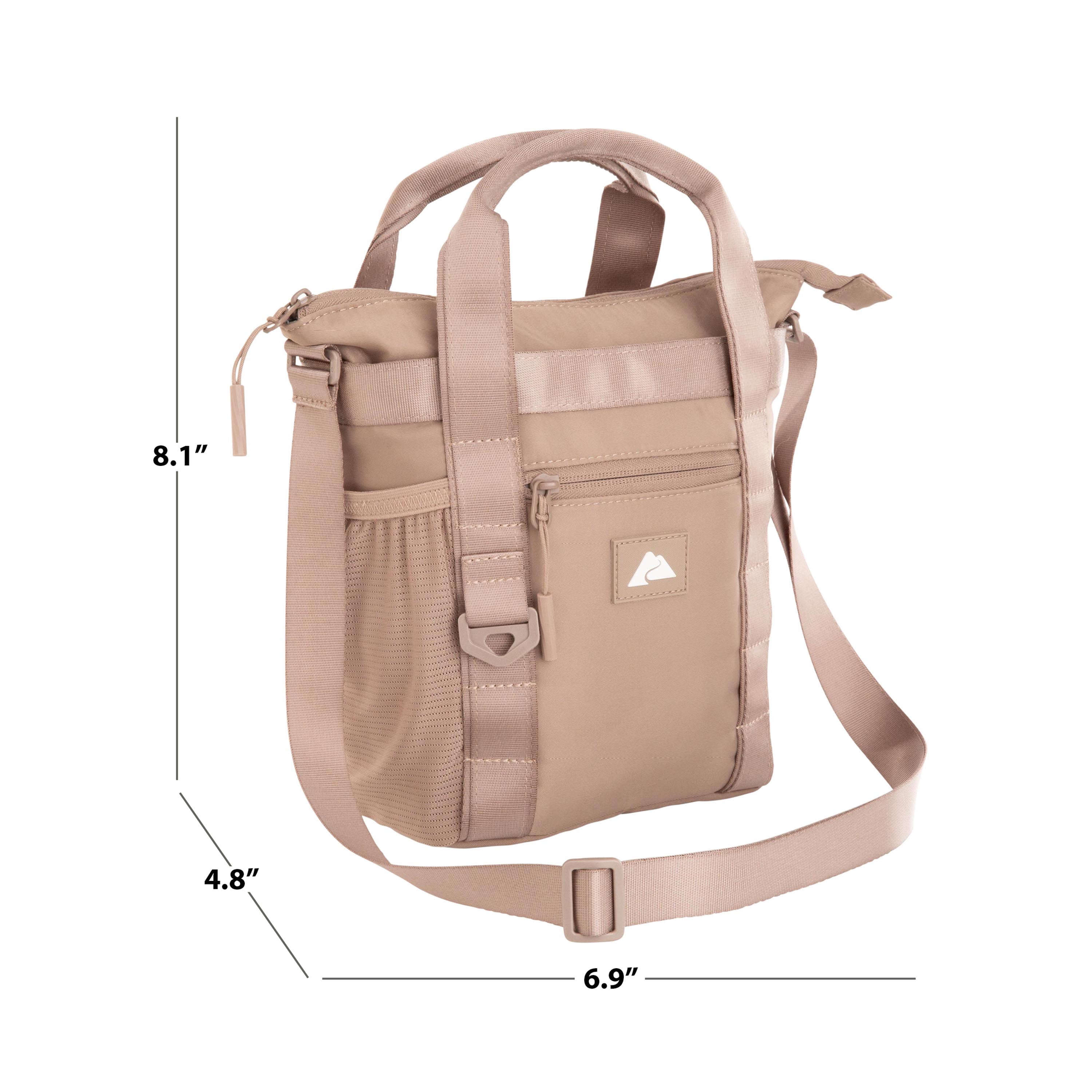 Ozark Trail 4.5L Unisex Adult/Teen Compact Polyester Shoulder Bag, Taupe