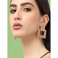 thumbnail image 1 of Boucles d'Oreilles Design en Pierre Plaquée Or pour Femme, 1 of 4